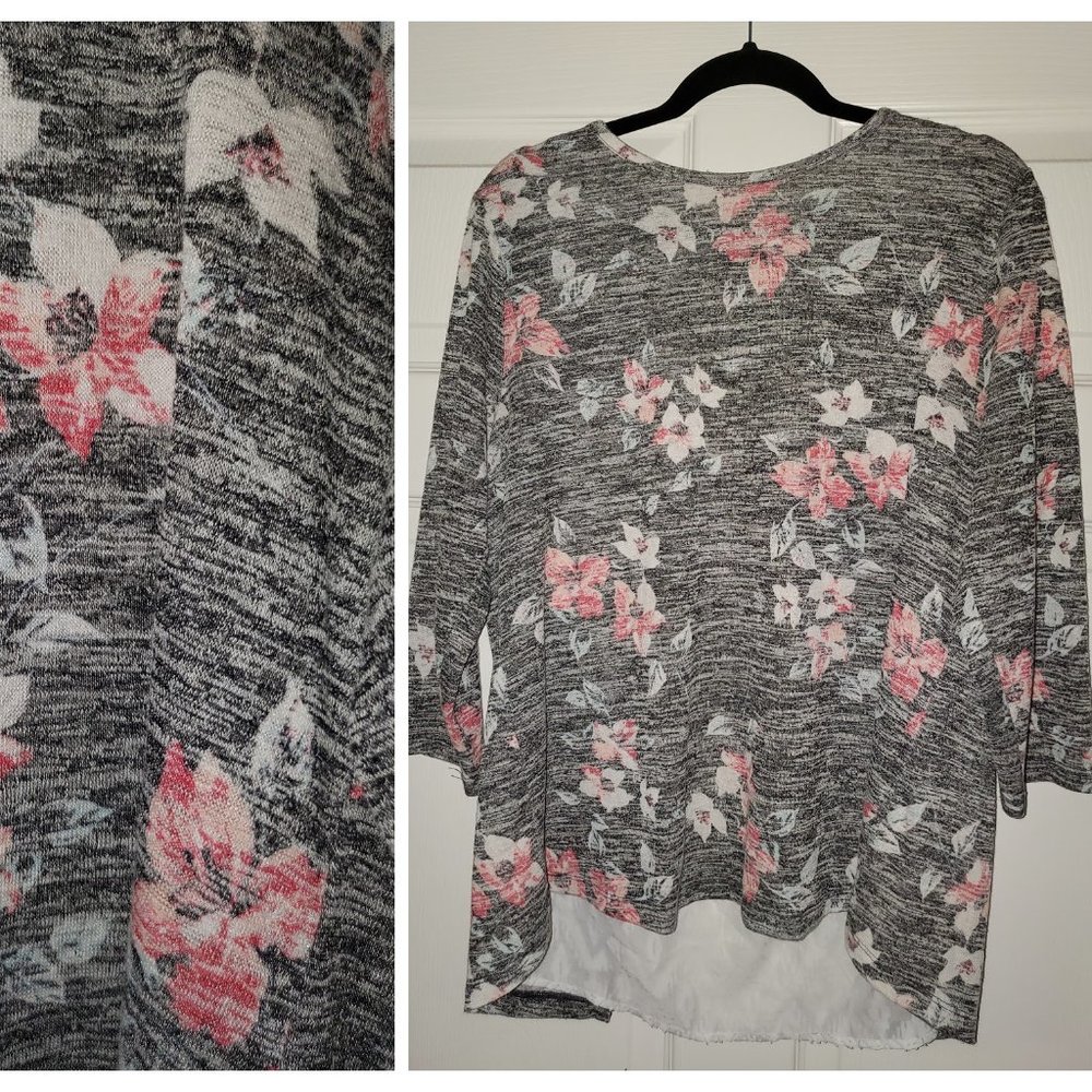 Large Sweater with Lace Open back
